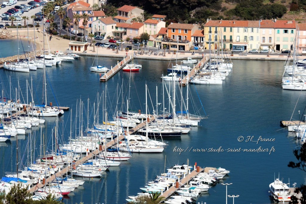 Saint Mandrier sur mer, le port de plaisance