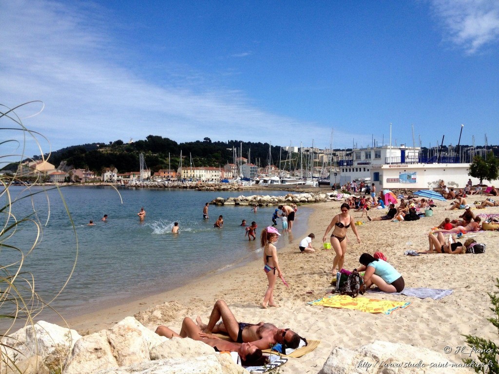 Plage du Touring - Saint Mandrier sur mer